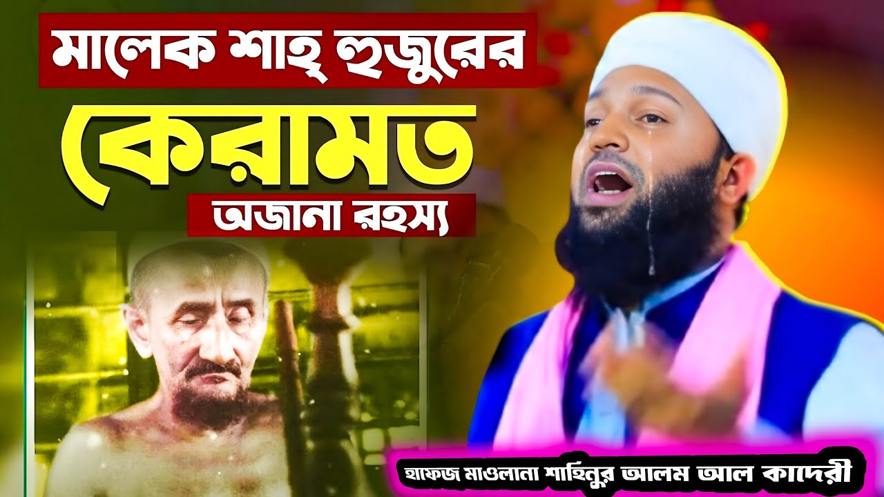 মালেক শাহ্ হুজুরের কেরামত ও অজানা রহস্য | যে কথা শুনে হাজারো মানুষ কেঁদে ফেলেছে Hafiz Shahinoor Alam