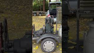 Lister D Stationary Engine - Chanters Carnival Classics 2025 #engineering #farming #history #machine