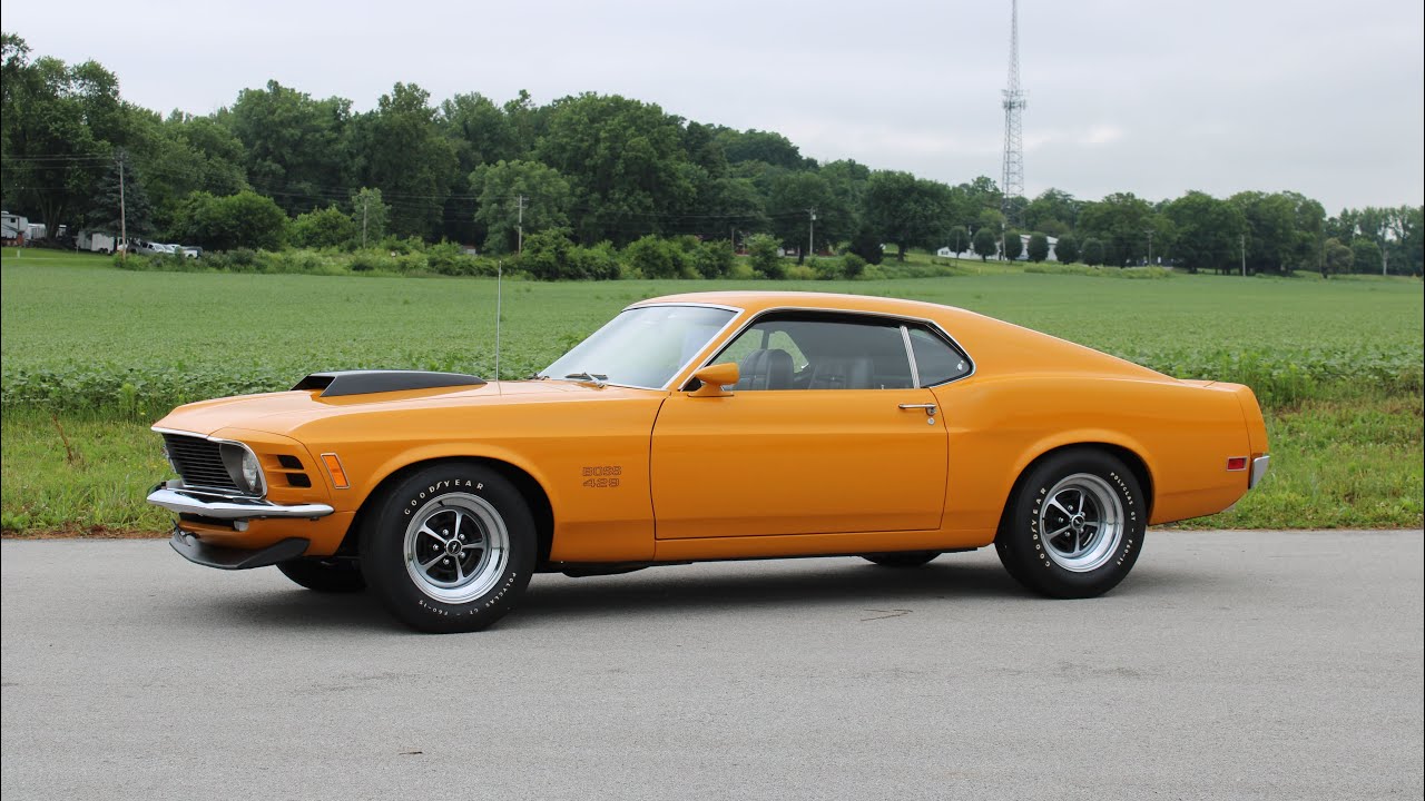 1970 Ford Mustang Boss 429 - Grabber Orange - Division I Concours