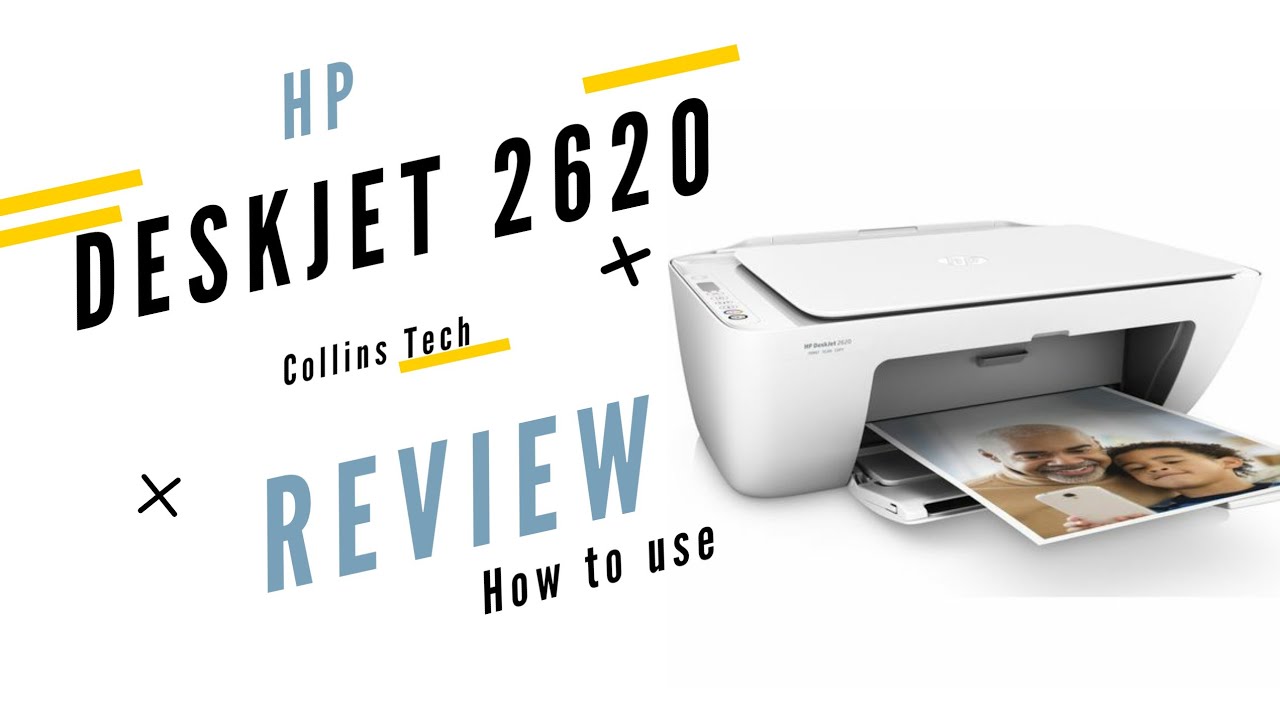 Vores firma Blinke Regeneration HP Desk jet 2620 review and setup - YouTube