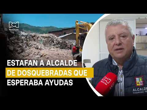 Mayor tricked into paying fake "shipping costs" for promised earthquake aid: Dosquebradas