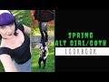 Alt Girl/Goth Lookbook- Spring 2018