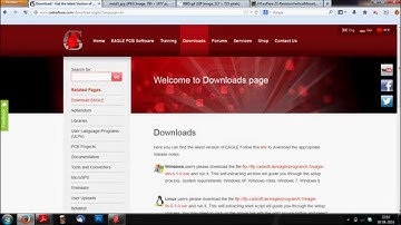Eagle CAD Tutorial 1- Identifying components and their packages.