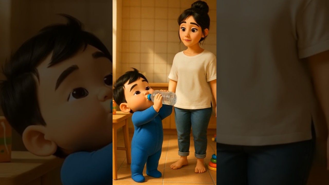 Drink Water | Good Habits for Kids | Ryan and Mama Learn Healthy Routines 