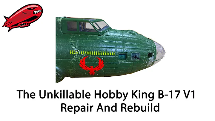 HobbyKing 1875mm B-17 Flying Fortress (V1) PnP repair and review