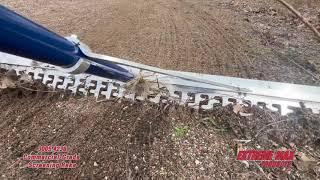 : 3005.4236 48" Commercial-Grade Screening Rake for Beach and Lawn Care with 66" Handle