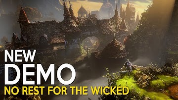 NO REST FOR THE WICKED Exclusive Gameplay Demo | New EPIC RPG with Souls-like combat coming in 2024