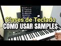 COMO USAR SAMPLES  CON TU TECLADO POR MIDI - TUTORIAL