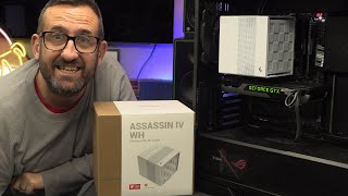 The best aircooler now in white Deepcool Assassin IV WH