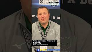 Camp CC Baseball - Online Donations Testimonial #baseball #fundraising