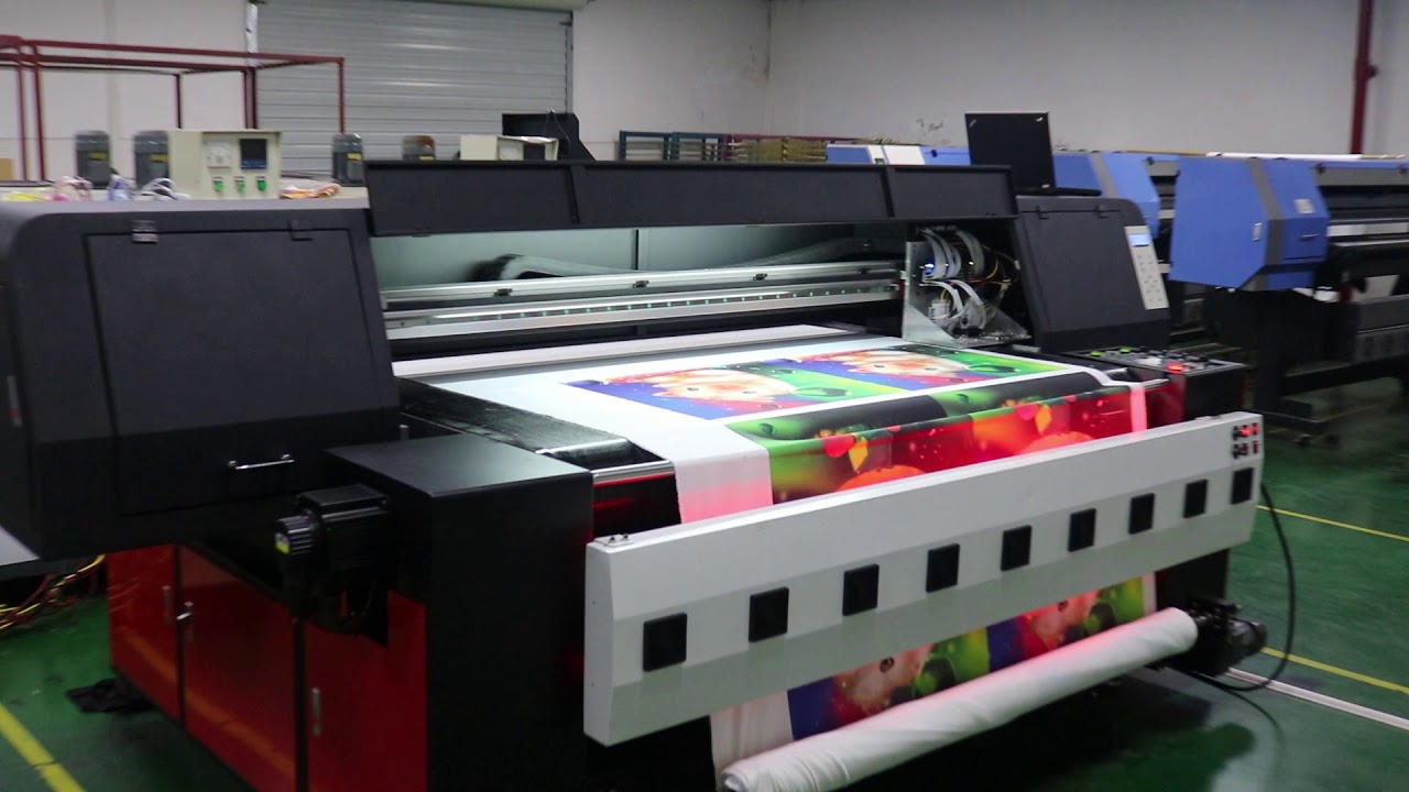 Roll Belt Textile Printer YouTube