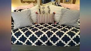 HOPLEE Farmhouse Pillow Covers 18x18 Buffalo Plaid Outdoor Pillow Covers with White review