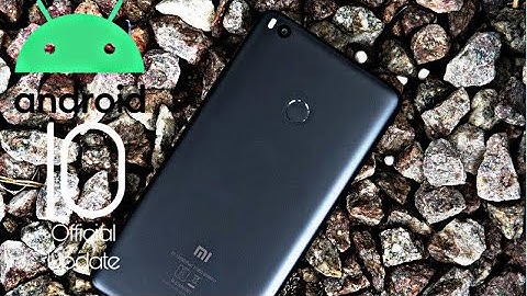 Xiaomi Mi Mix 2S Official Android 10 Update