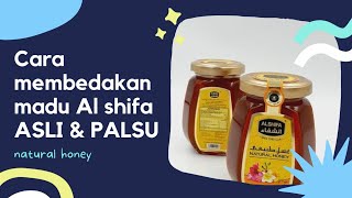 Al-Shifa Natural Honey from Arabia | How to distinguish real honey from fake | #alshifa #honey
