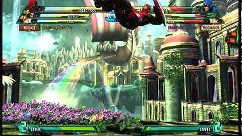 Marvel Vs Capcom 3 Xbox Live Player Match vs HubbieOfTheYear