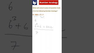 Number Analogy | Ex3 | Reasoning