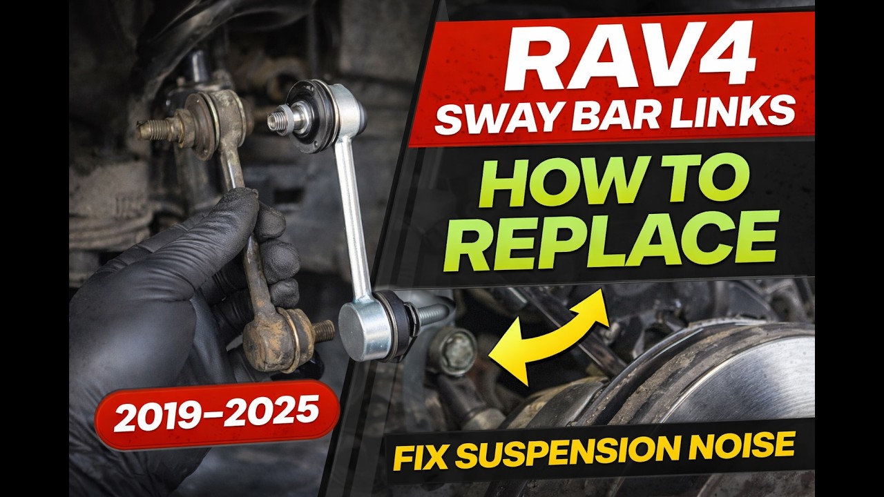How to Replace Sway Bar Links on a 2019–2025 Toyota RAV4 (Step-by-Step ...