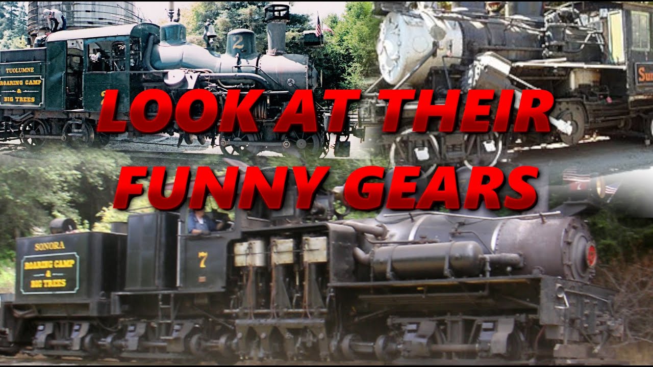 What the Heck is Up With Geared Steam Locomotives? | History in the Dark
