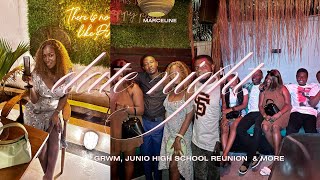 We outsideeee! 🥳It’s been 10 years since we graduated junior high🥂. GRWM for a date night!