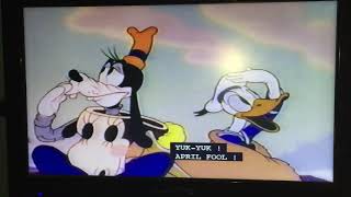 Closing to Walt Disney Cartoon Classics: Mickey and the Gang 1989 VHS