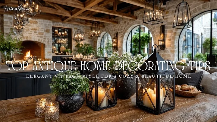 Simple & Antique Touches for Timeless Beauty | Classic & Vintage Decorating Ideas for a Stylish Home