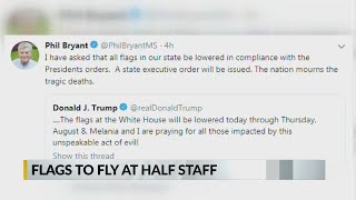 Flags to fly at half staff Governor Phil Bryant Orders Flags At Half Staff For George H W Bush