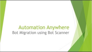A360 Bot Migration | How to migrate bots using Bot Scanner | Automation Anywhere