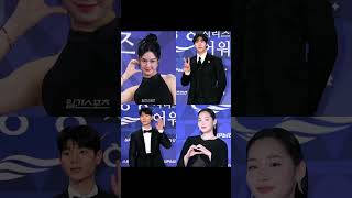 All Korean actors at Blue DragonSeries Awards 2025 red carpet)#bluedragonseriesawards2025 #iu