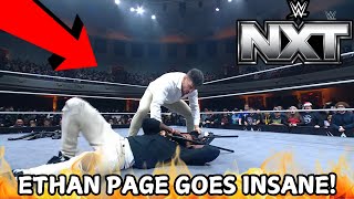 Ethan Page Knocks Out Je’Von Evans Teeth On WWE NXT!