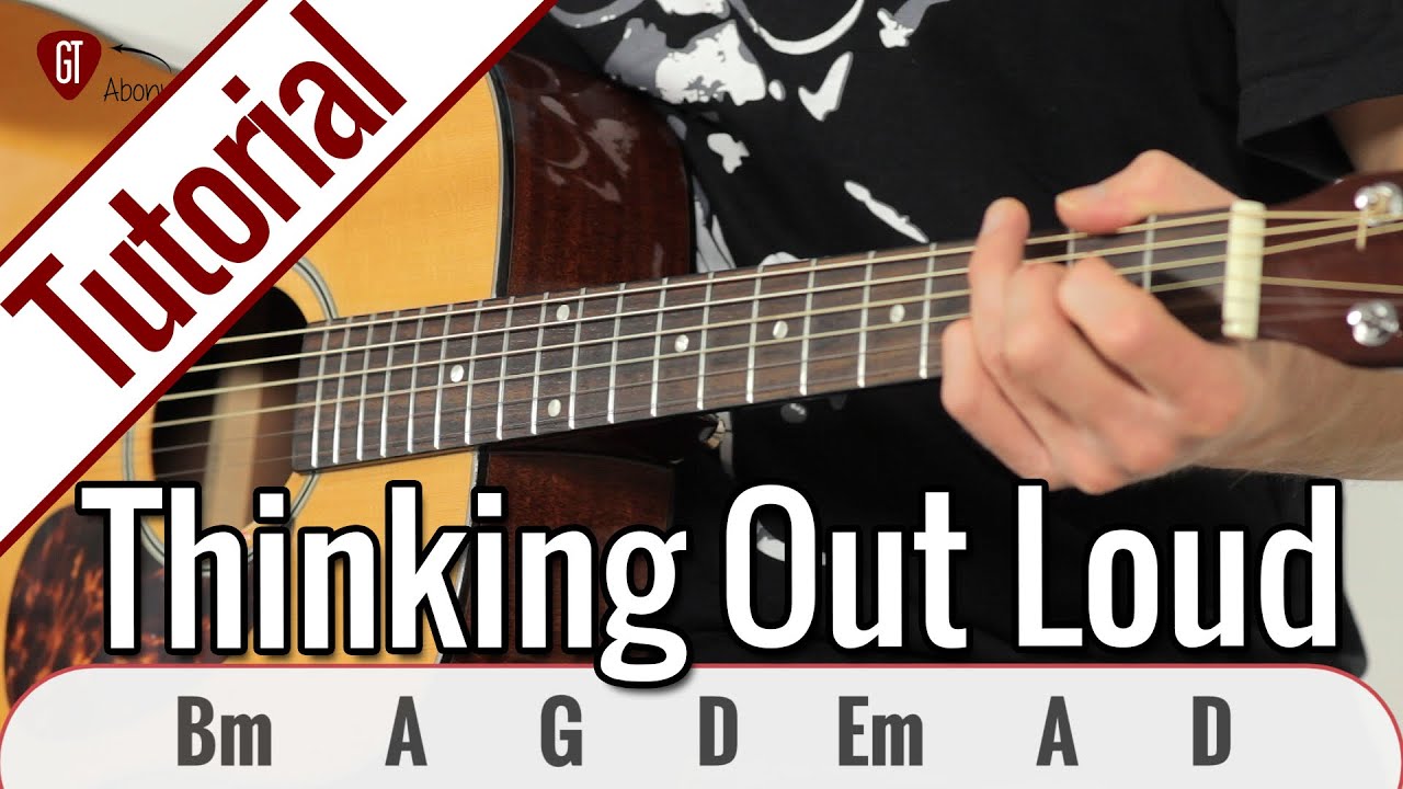 Ed Sheeran - Thinking Out Loud | Gitarren Tutorial Deutsch
