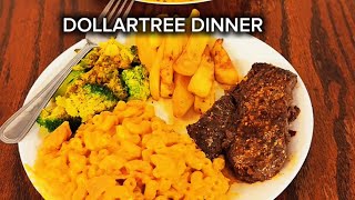 DOLLARTREE DINNER FOR TWO FOR $10: