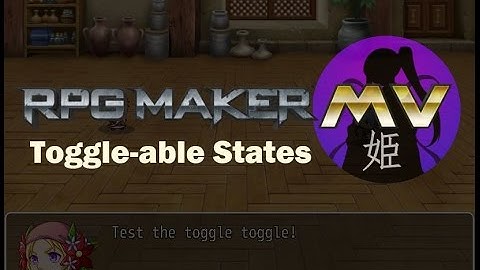 RPGMaker MV: Toggle-able States