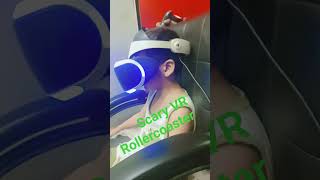 Scary VR Rollercoaster | Horror Moments #VR #VRGaming #ScaryVR #RollercoasterVR #HorrorGaming #fyp