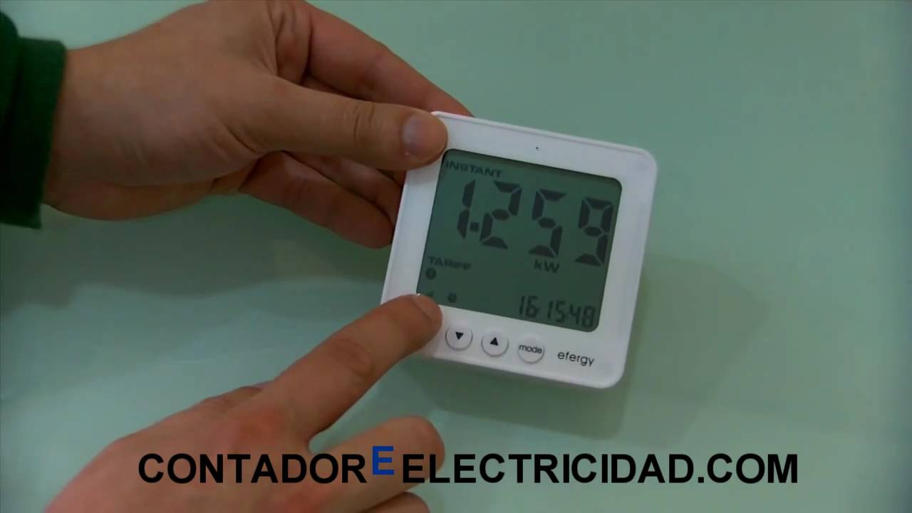 Demostración Efergy E2 - YouTube