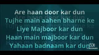 Raz Ki Baat Kah Dun Karaoke With Female Voice Dharma Asha Rafi