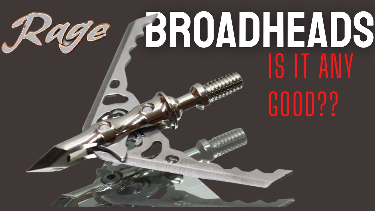 RAGE BROADHEADS Two bowhunters talk about deer tracking and tracking