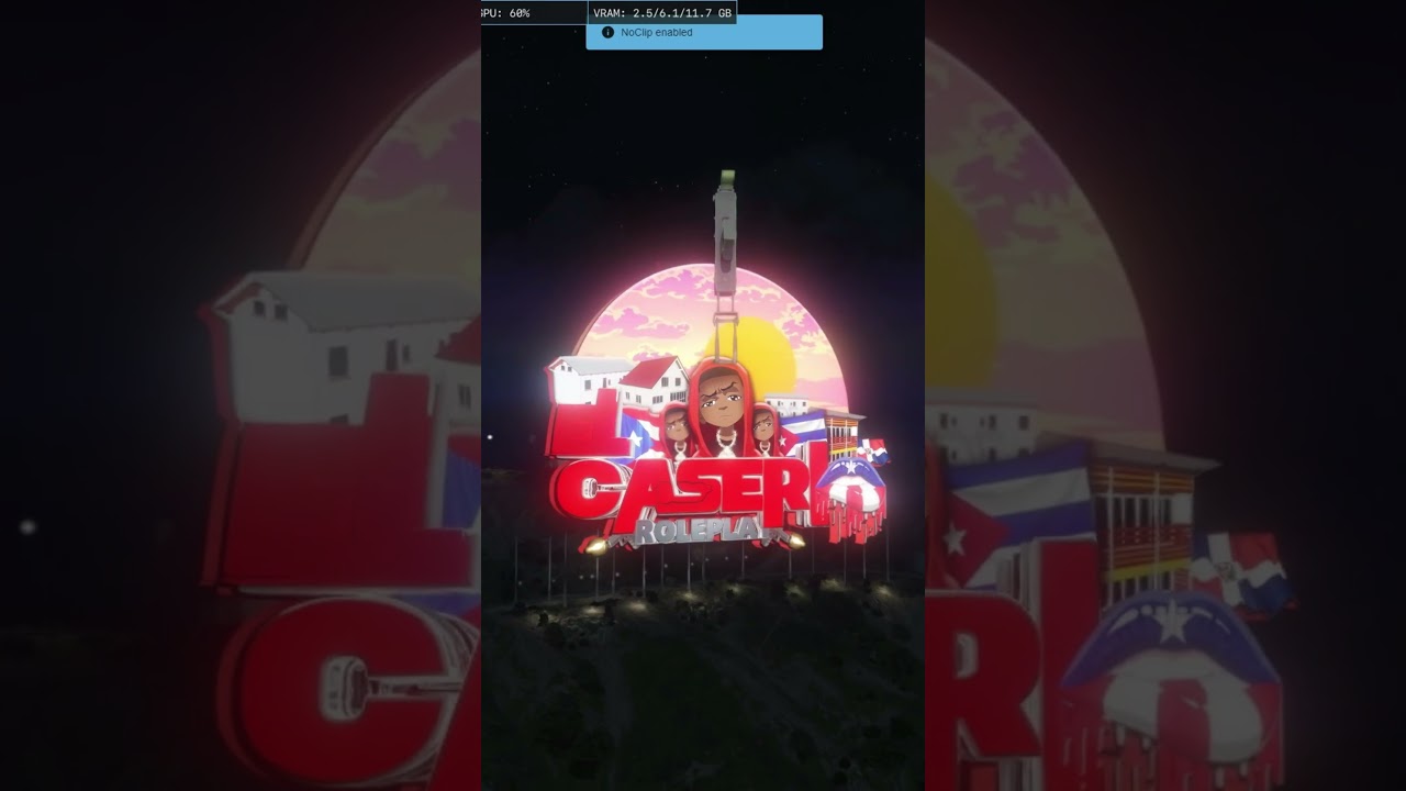 Create Custom 3D Animated Logos for Your FiveM Server! Vinewood Sign Showcase