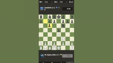 Forced the black to resign in just 6 moves | #chess #chesslover #brilliant #chessplayer #chessgame