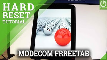 How to Hard Reset MODECOM FreeTAB 8001 - Restore Android