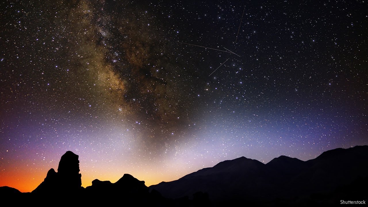 newspaper mockup Lyrid meteor shower 2018: When it is and how to watch it