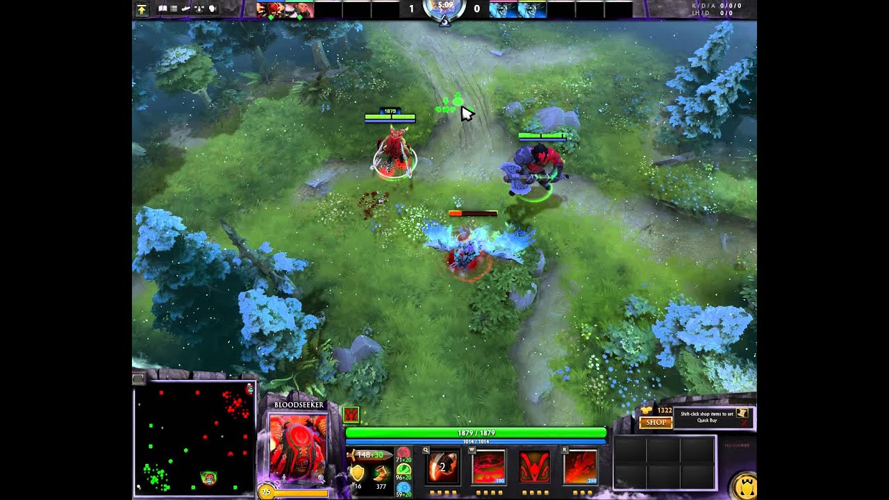 Dota 2 - Axe Culling Blade killing above HP Threshold