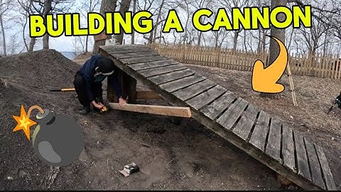Building a huge MTB Cannon jump