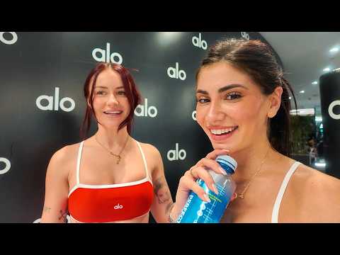 Entrenamos en el Gym de Hailey Bieber / Vlog 12