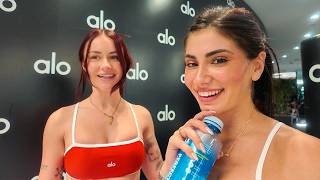 Entrenamos en el Gym de Hailey Bieber / Vlog 12