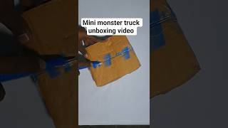 mini monster truck unboxing video #diy #remote #repair #shorts #trending