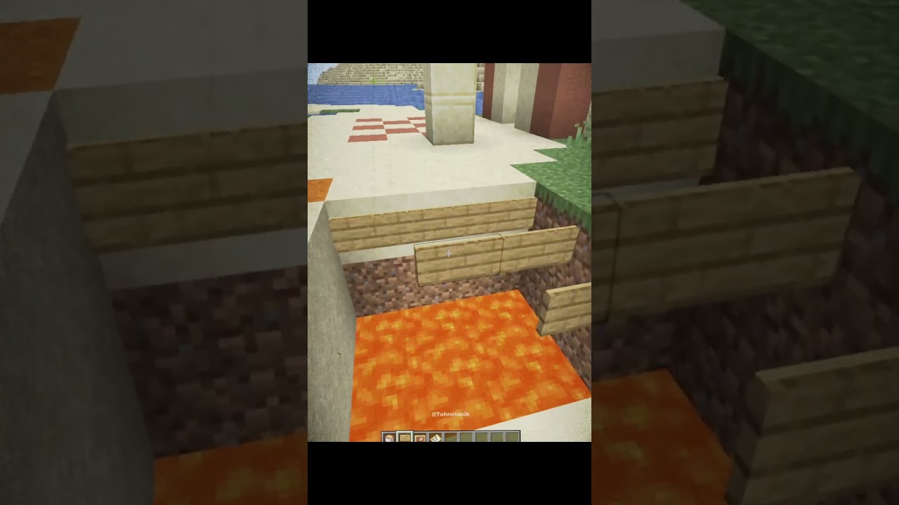 Minecraft Fake Sand Trap Moment