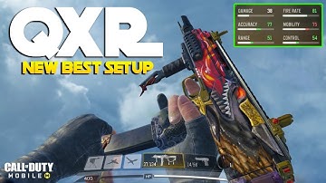QXR NEW BEST GUNSMITH CLASS SETUP OF ENHANCED BOLT PERK COD MOBILE | CALL OF DUTY MOBILE QXR LOADOUT