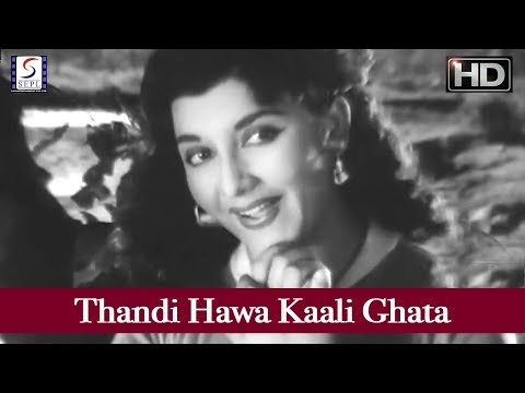 Thandi Hawao Kali Ghatao, Dil Churake Mera Jaati Kahan Ho - ठंडी हवाओ काली घटाओ, दिल चुराके मेरा जाती कहाँ हो
