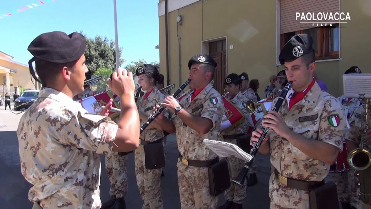 BRIGATA SASSARI RICEVE CITTADINANZA ONORARIA THIESI - LIVE (08)