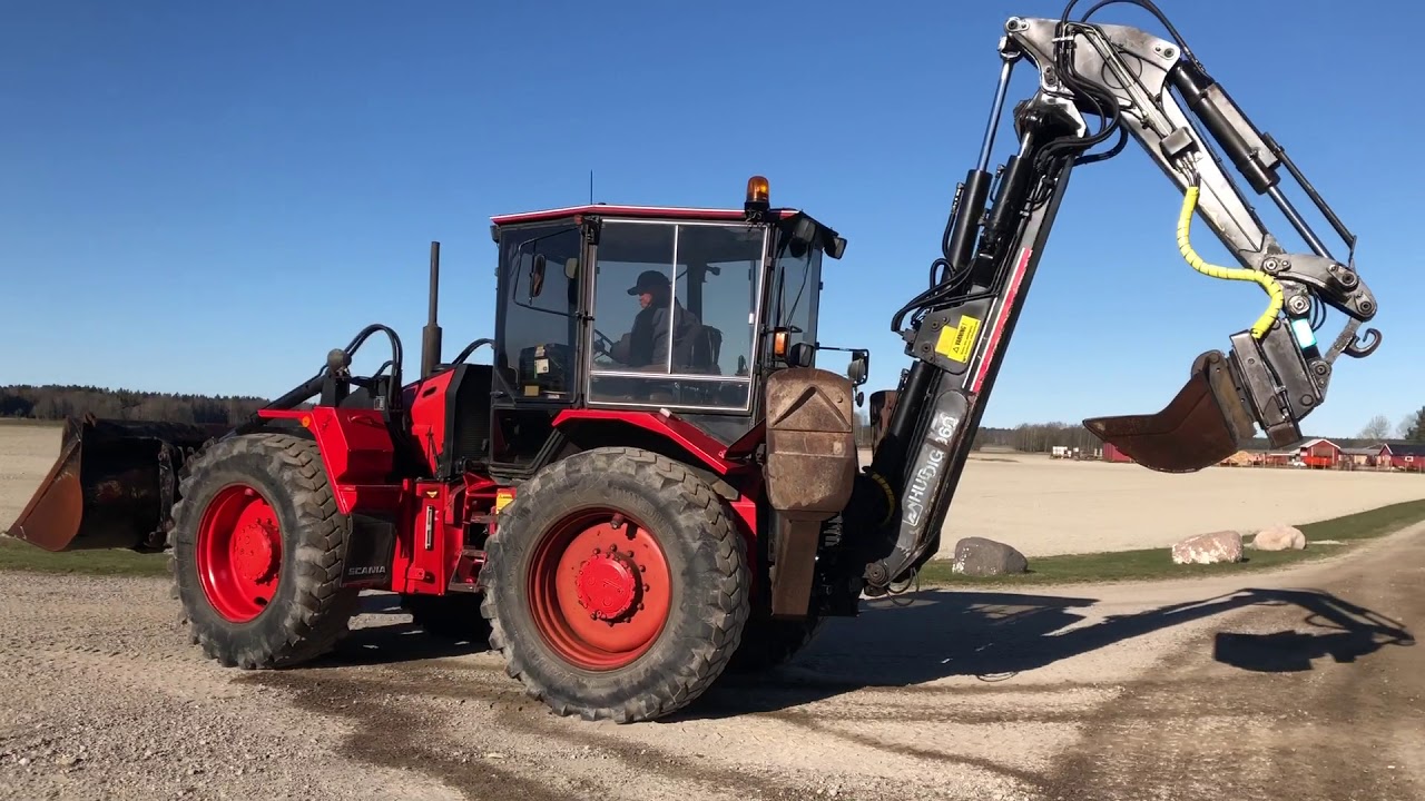Köp Traktorgrävare/Grävlastare Huddig 960 på klaravik.se